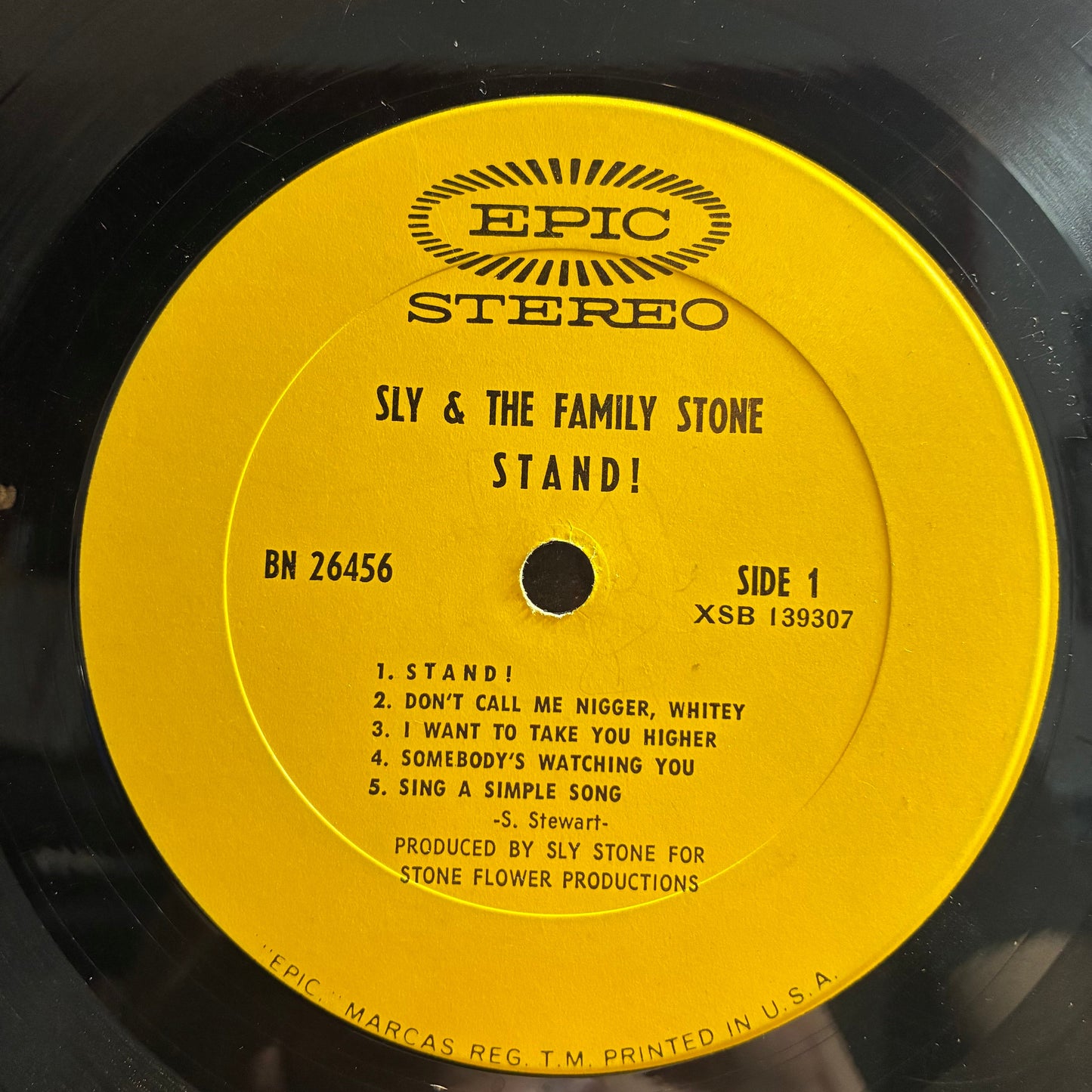 Sly & The Family Stone - Stand! (VINYL) | Very Good (VG) Very Good (VG)