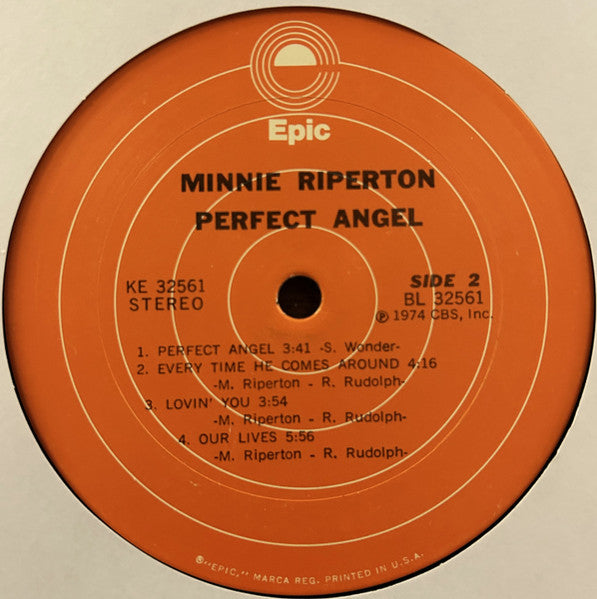 Minnie Riperton - Perfect Angel (VINYL) | Very Good (VG) Excellent (EX)