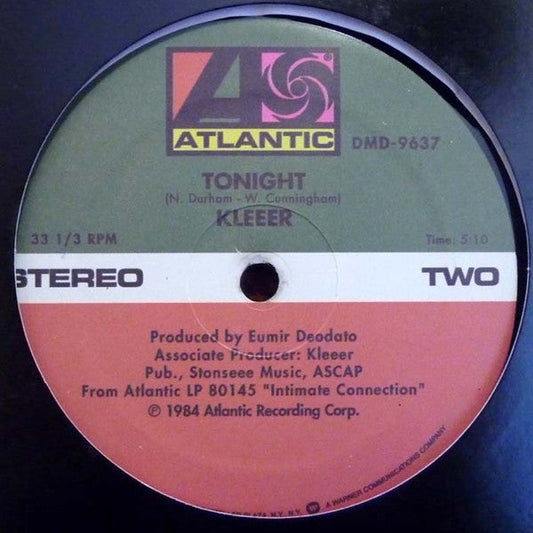 Intimate Connection / Tonight (VINYL) | Mint (M) Generic