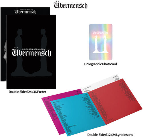 G-Dragon - Ubermensch - Die-Cut Mirrorboard (VINYL & Poster) | Mint (M) Mint (M)