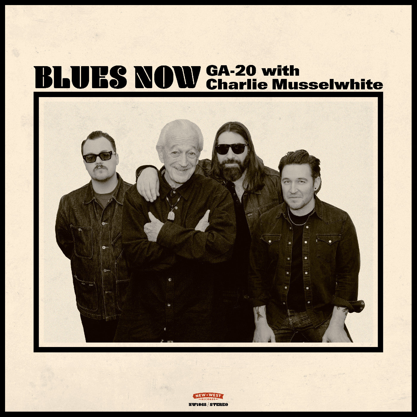 GA-20 with Charlie Musselwhite - (PRESALE 7/31/26) BLUES NOW (DIGIWALLET STICKER CD) |