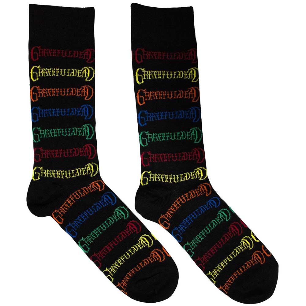 Grateful Dead - Coloured Logos Pattern |