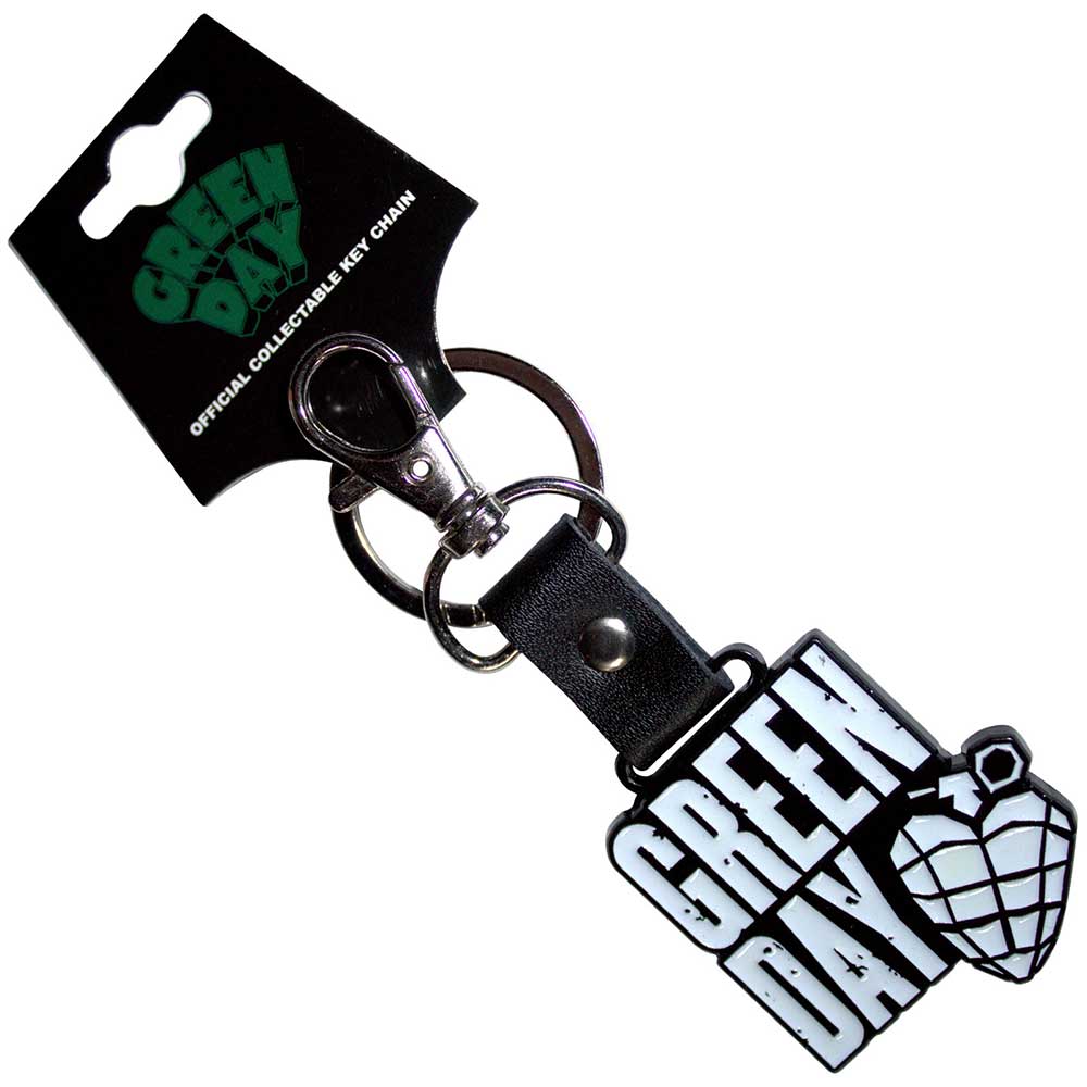 Green Day - Stacked Logo & Grenade |