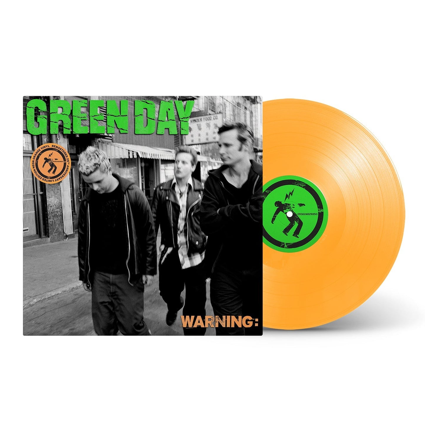 Green Day - Warning (25Th Anniversary Deluxe Edition) (Neon Orange Vinyl) | Mint (M) Mint (M)