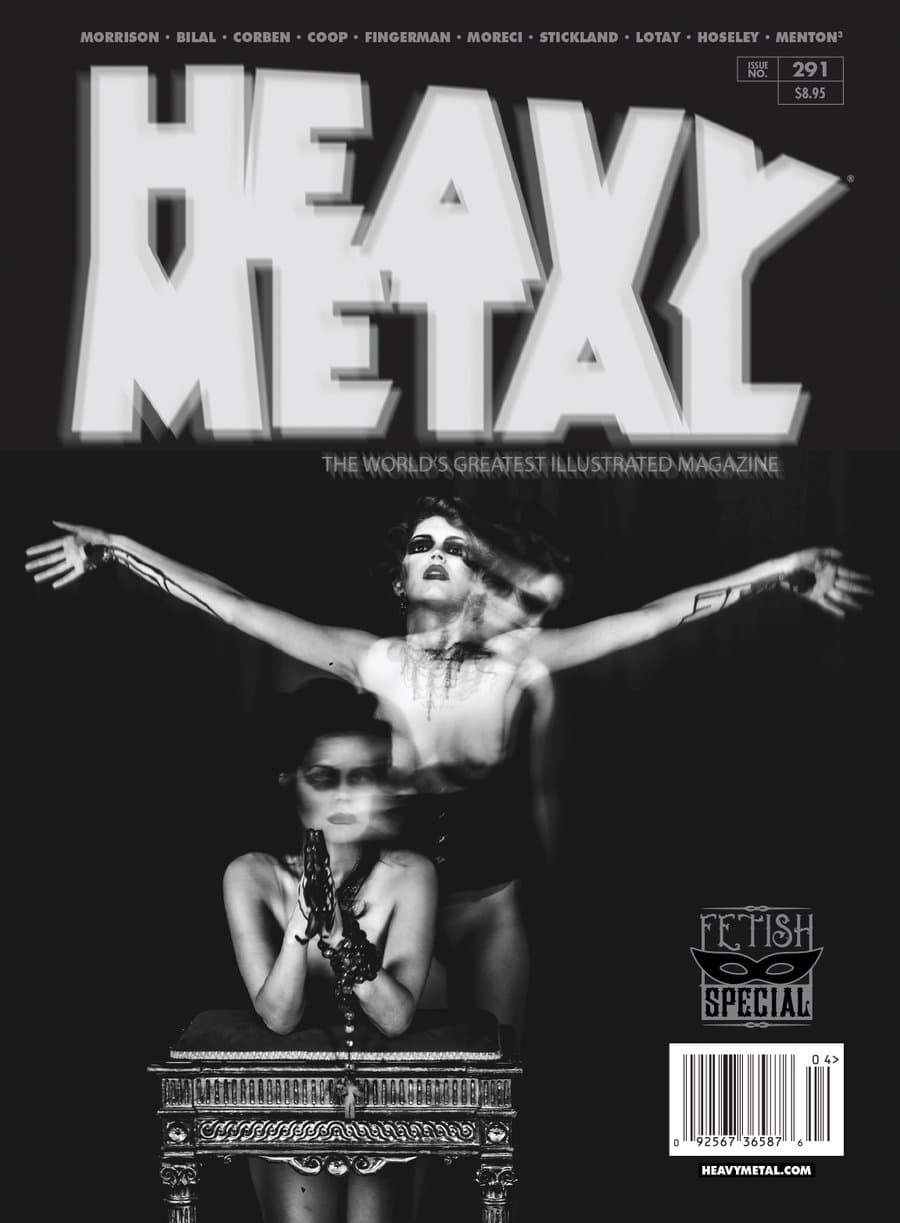 Heavy Metal #291 Cover A – Nikki Sixx