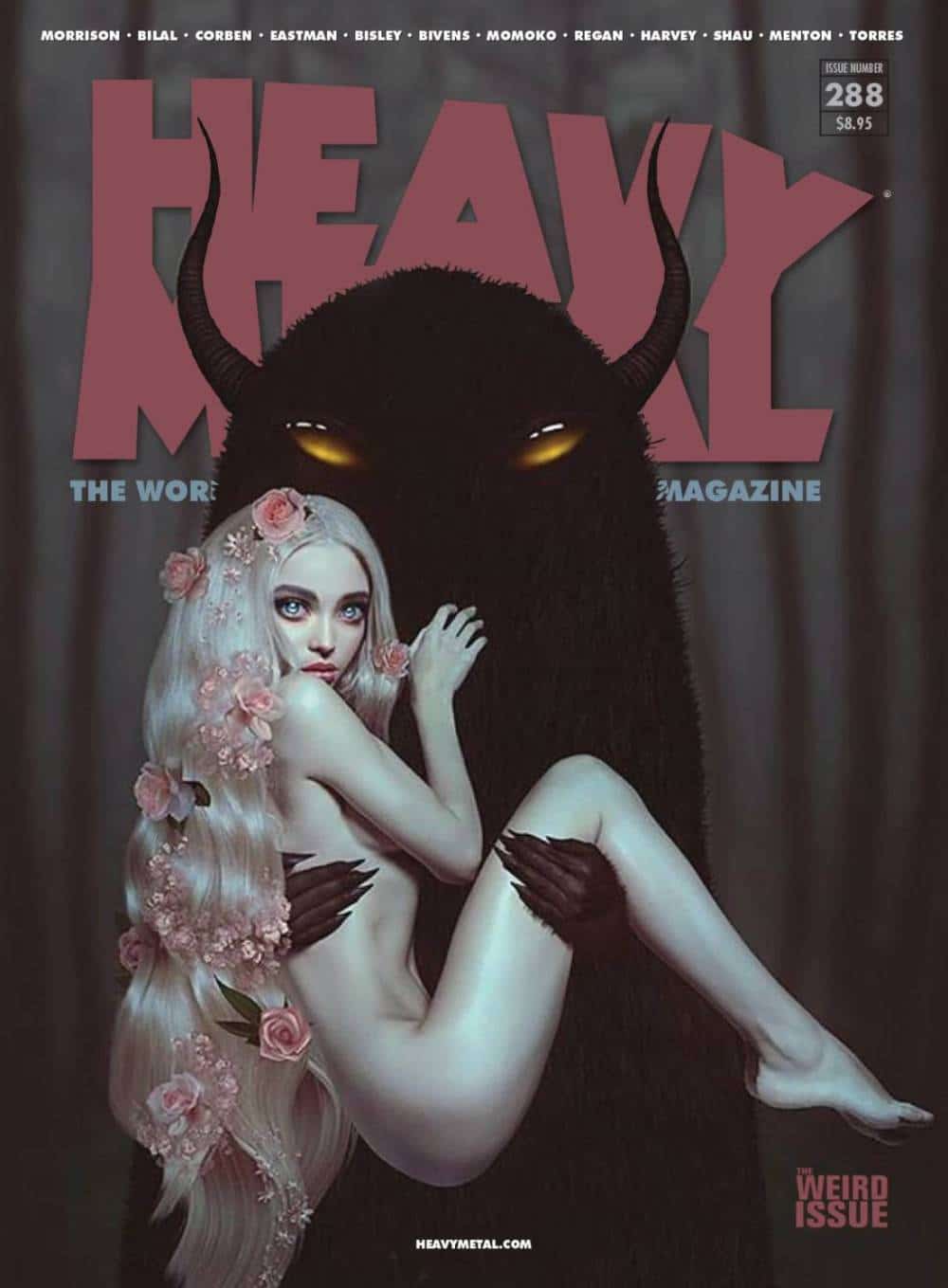 Heavy Metal #288 Cover B - Natalie Shau