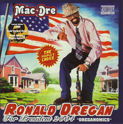 Mac Dre - (PRESALE 6/19/26) Ronald Dregan - Dreganomics (LIMITED EDITION GOLD ON ICE 2xVINYL) | Mint (M) Mint (M)
