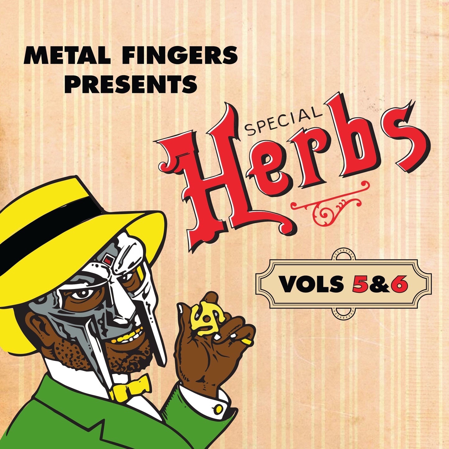 Metal Fingers Presents: Special Herbs Vol. 5 & 6 (APPLE RED VINYL) | Mint (M) Mint (M)