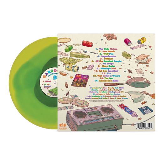 Aesop Rock X Blockhead - Garbology: Instrumentals (YELLOW, GREEN & BLACK VINYL) | Mint (M)