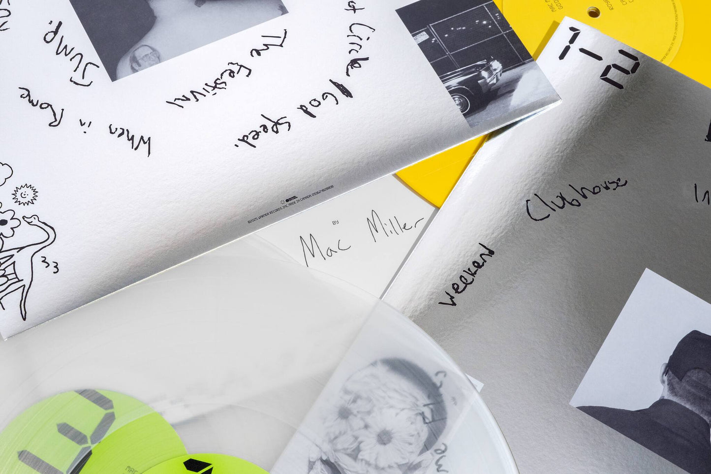 Mac Miller - GO:OD (10th Anniversary) (2x Milky Clear & 1x Yellow VINYL) | Mint (M) Mint (M)