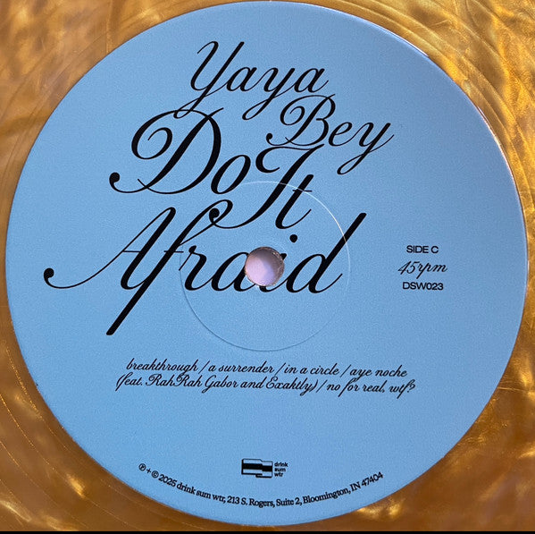 Do It Afraid (COLOR VINYL) | Mint (M) Mint (M)