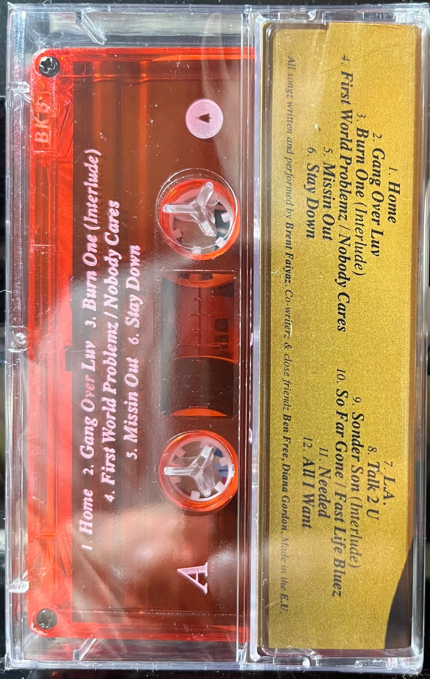 Brent Faiyaz - Sonder Son (PROMO CASSETTE) | Mint (M) Mint (M)