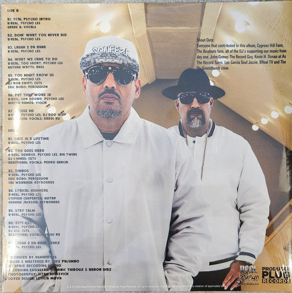 B-Real - Real Psycho (2xVINYL) | Mint (M) Mint (M)