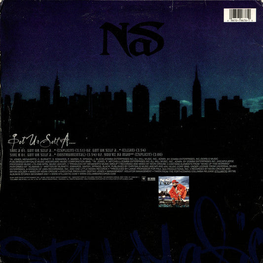 Nas - Got Ur Self A... (12" VINYL) | Very Good Plus (VG+) Very Good Plus (VG+)