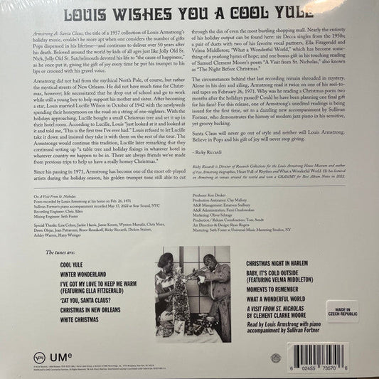 Louis Wishes You A Cool Yule (GREEN VINYL) | Mint (M) Mint (M)