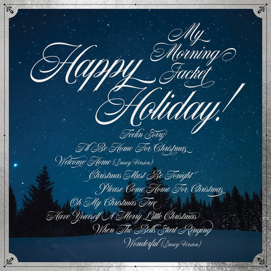 My Morning Jacket - Happpy Holiday! (CLEAR + WHITE SPLATTER VINYL) | Mint (M) Mint (M)