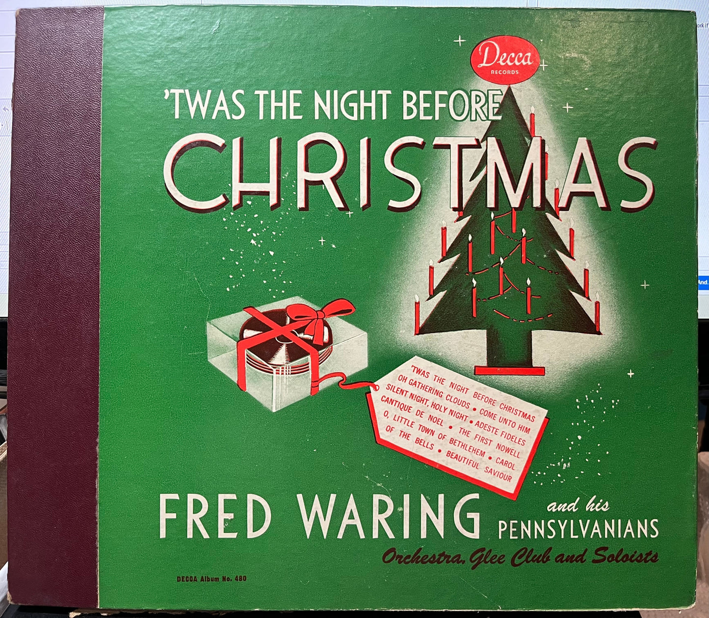 'Twas The Night Before Christmas (78RPM SET) | Excellent+ (EX+)