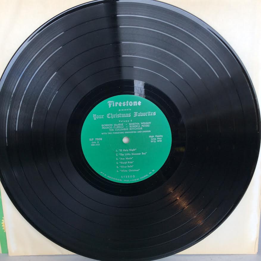 Various - Firestone Presents Your Christmas Favorites Volume 3 (VINYL) | Excellent (EX) Near Mint (NM)