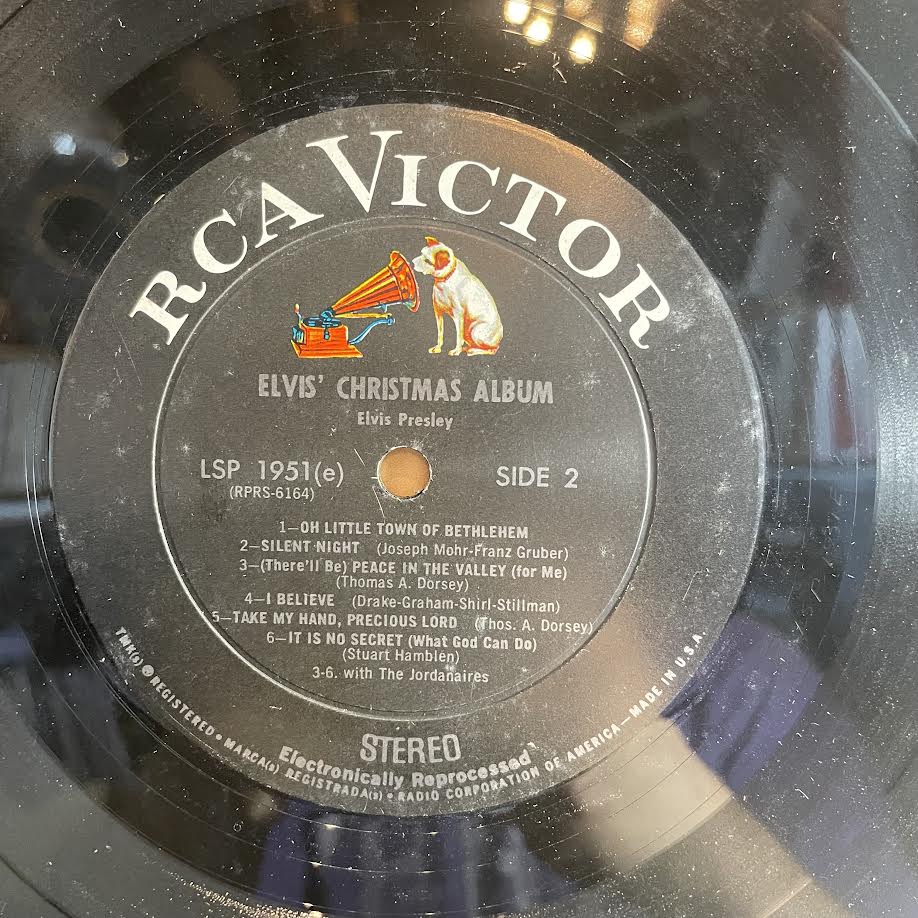 Elvis Presley - Elvis' Christmas Album (VINYL) | Excellent (EX) Very Good Plus (VG+)