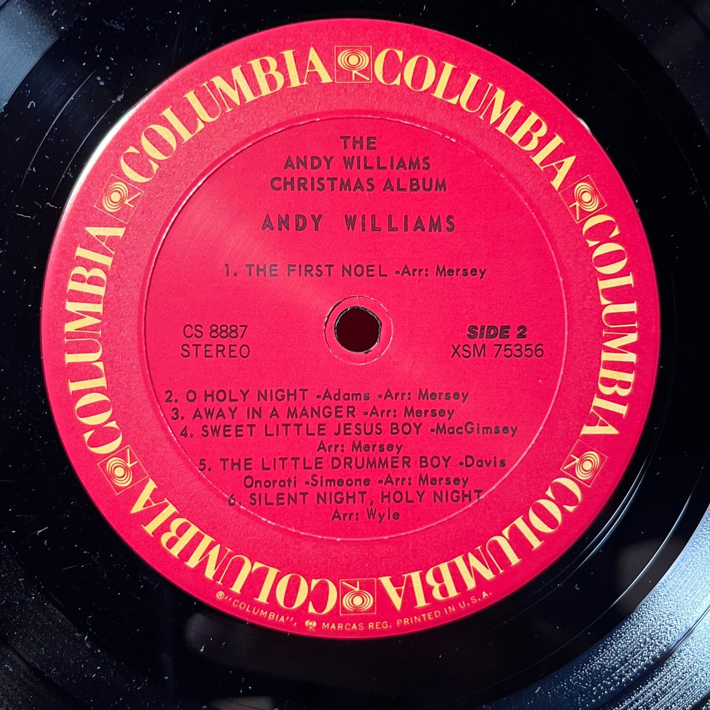 Andy Williams - The Andy Williams Christmas Album (VINYL) | Near Mint (NM or M-) Excellent+ (EX+)