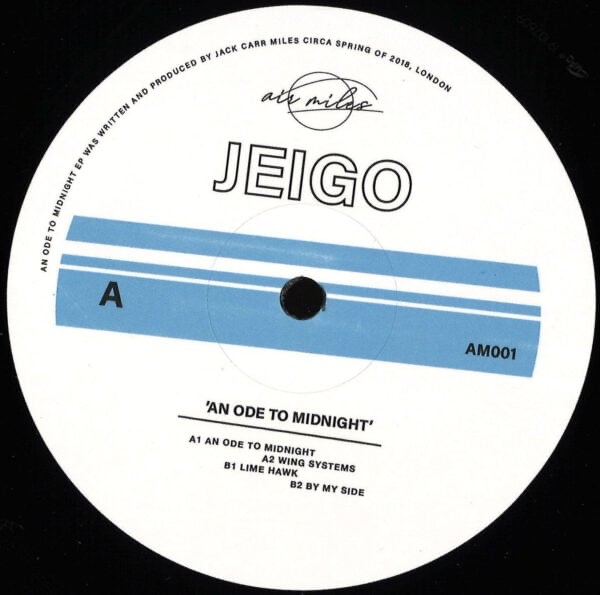 Jeigo - An Ode To Midnight (2026 repress) (VINYL) | Mint (M) Mint (M)
