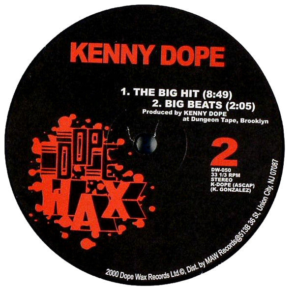 Kenny "Dope" Gonzalez - The Illout (VINYL) | Very Good (VG) Generic