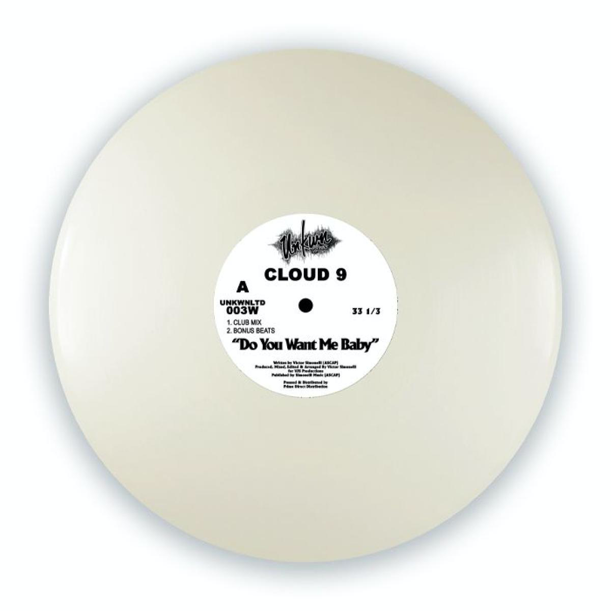 Cloud 9 - (PRESALE 7/3/26) Do You Want Me Baby (WHITE VINYL) | Mint (M) Mint (M)
