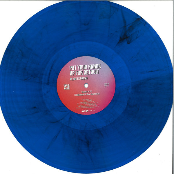 Put Your Hands Up For Detroit (BLUE SPLATTERED VINYL 12") | Mint (M) Mint (M)