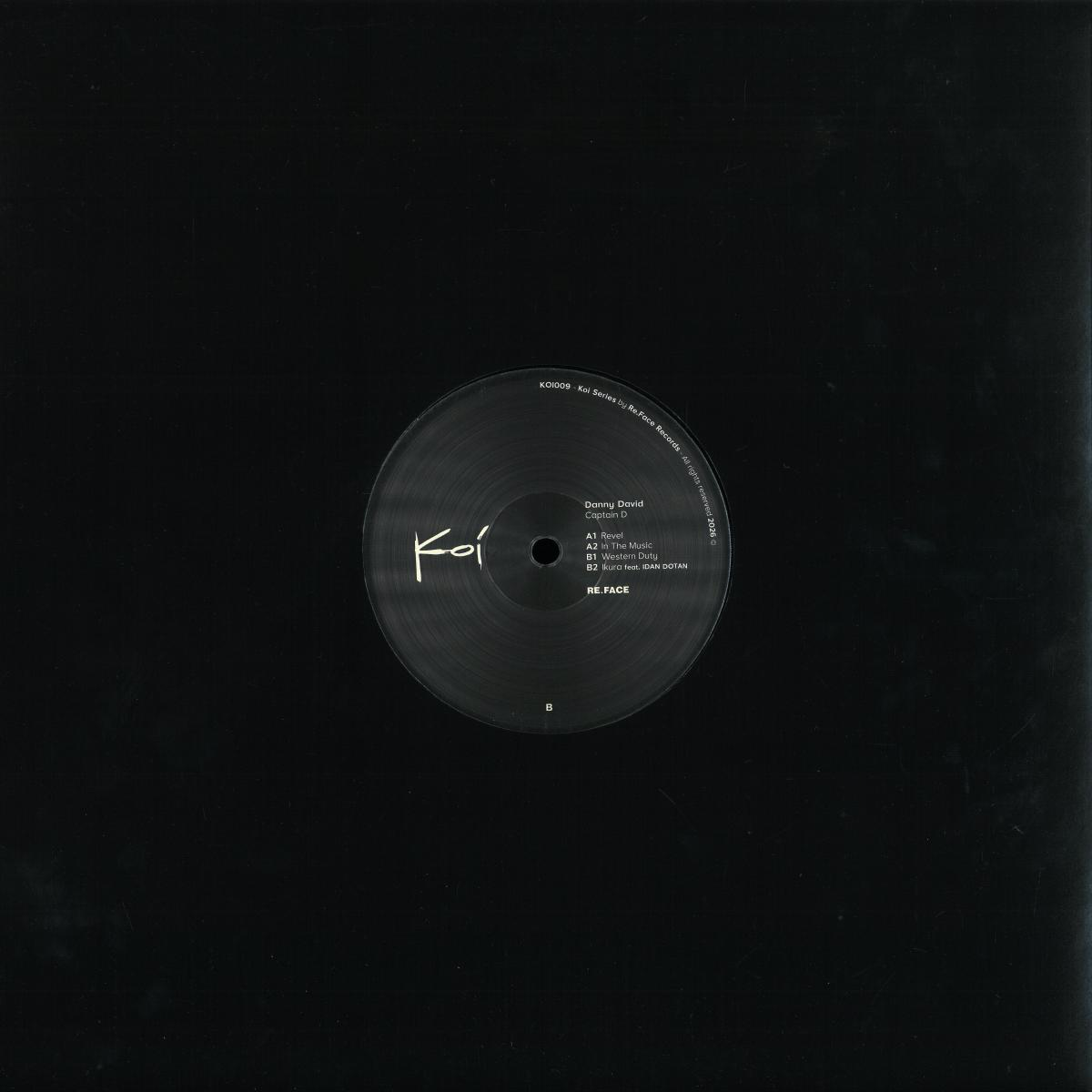 Danny David - Captain D (VINYL) | Mint (M) Mint (M)