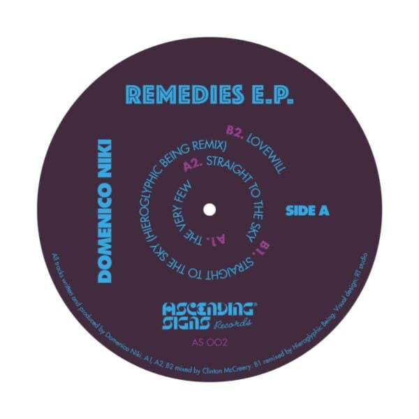 Domenico - (PRESALE) Remedies EP (VINYL) | Mint (M) Mint (M)