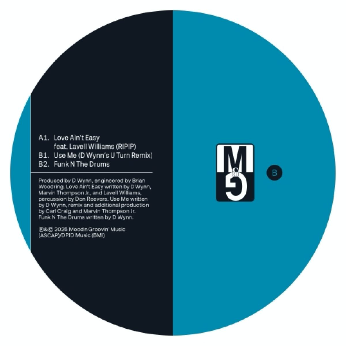 D Wynn & The R-Tyme Production - Turn-A-Round (VINYL) | Mint (M) Mint (M)