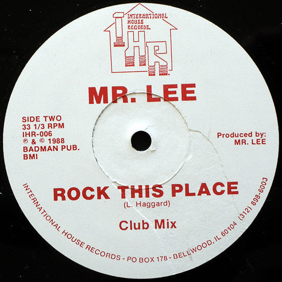 Mr. Lee - Rock This Place (12" VINYL) | Near Mint (NM) Generic