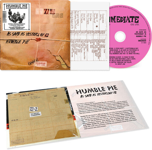 Humble Pie - As Safe as Yesterday Is (Remastered, Bonus Tracks, Reissue) |