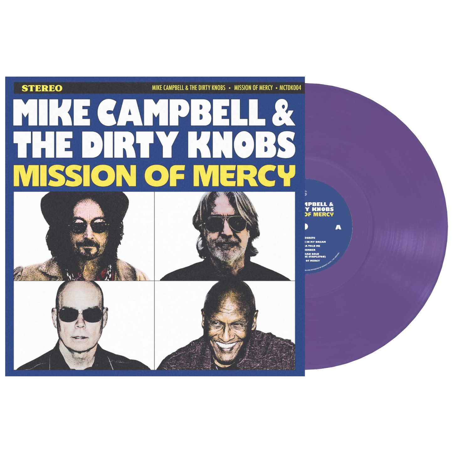 Mike Campbell & The Dirty Knobs - Mission Of Mercy (IEX PURPLE VINYL) | Mint (M) Mint (M)
