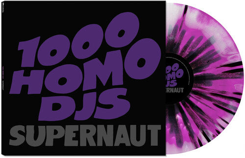 1000 Homo DJs - Supernaut (MAGENTA BLACK WHITE SPLATTER VINYL) | Mint (M) Mint (M)