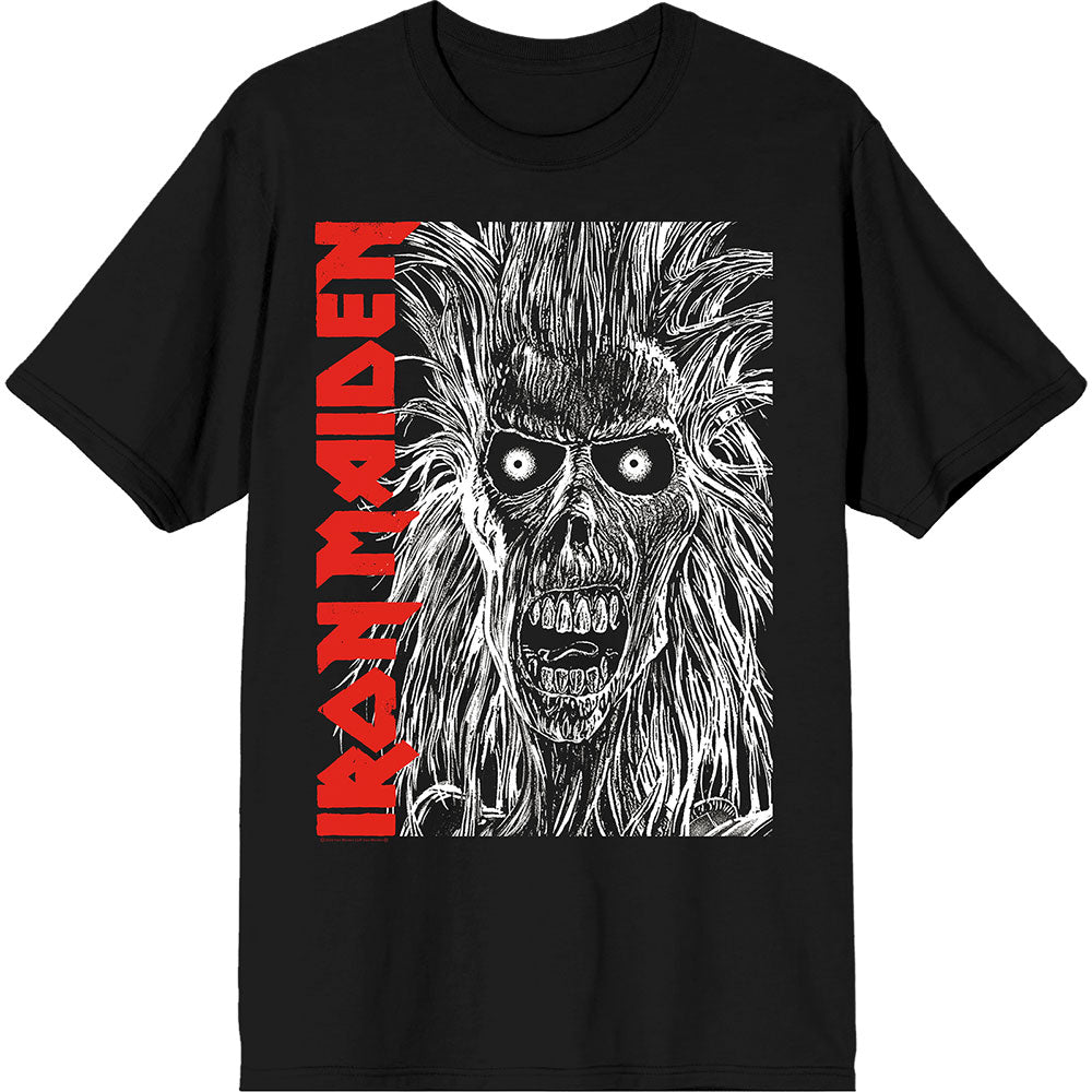 Iron Maiden - Eponymous Face Red Logo |