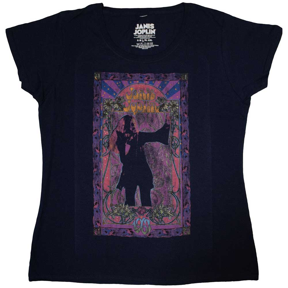 Janis Joplin - Paisley & Flowers Frame |