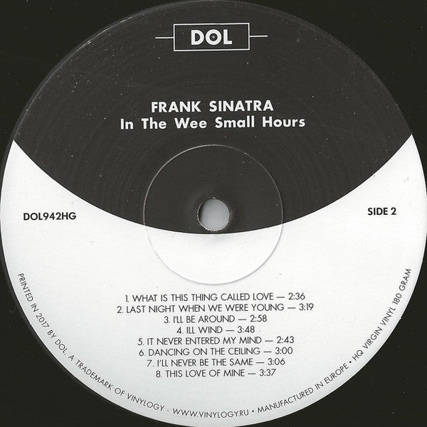 In The Wee Small Hours | Mint (M) Mint (M)