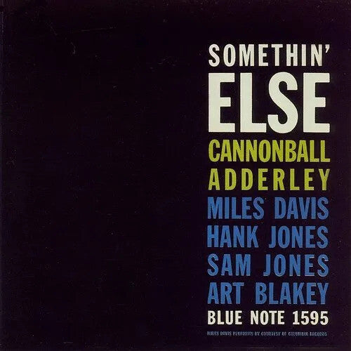 Cannonball Adderley - Somethin' Else (CLEAR VINYL) | Mint (M) Mint (M)