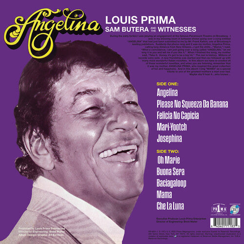Louis Prima - Angelina {GREEN/WHITE/RED VINYL) | Mint (M) Mint (M)