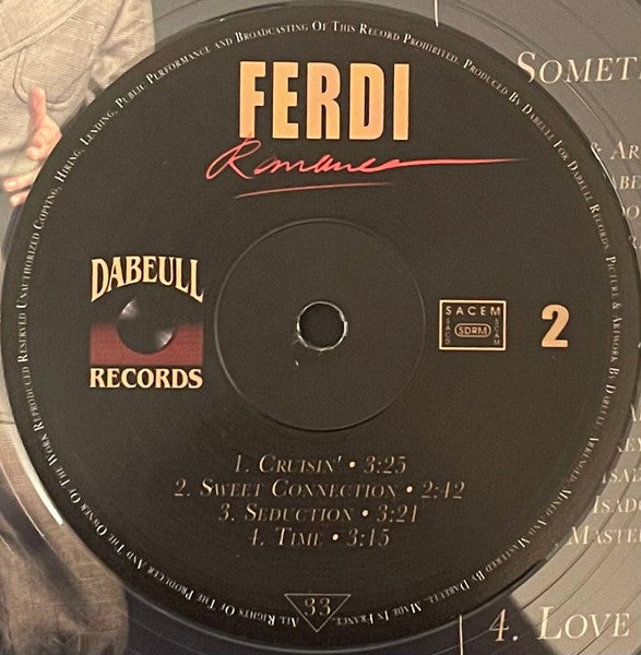 Ferdi (13) - Romance (CLEAR VINYL) | Mint (M) Mint (M)