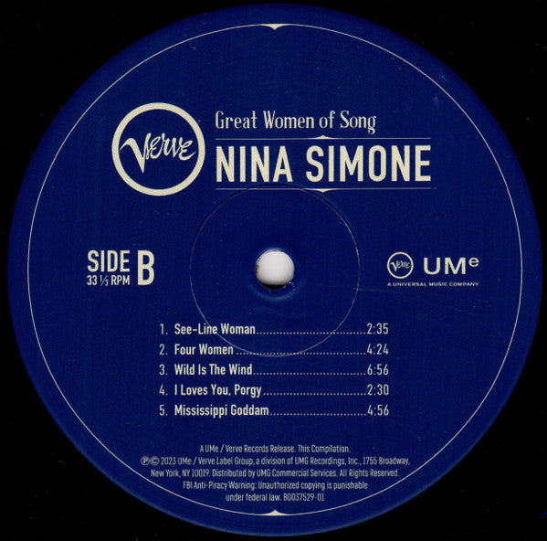 Great Women Of Song | Mint (M)