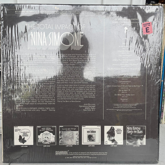 Nina Simone - The Best Of Nina Simone (VINYL) | Near Mint (NM or M-)