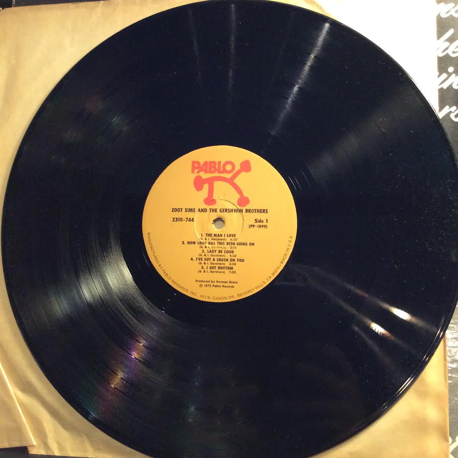 Zoot Sims - Zoot Sims And The Gershwin Brothers (VINYL) | Near Mint (NM) Excellent (EX)