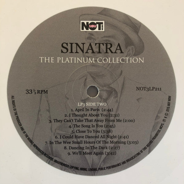 Frank Sinatra - The Platinum Collection (3xVINYL) | Near Mint (NM) Excellent (EX)