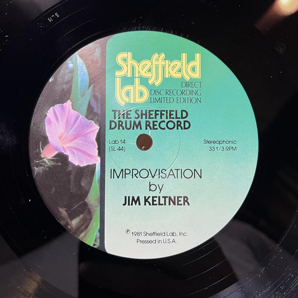 Jim Keltner - The Sheffield Drum Record ( VINYL) | Near Mint (NM) Near Mint (NM)