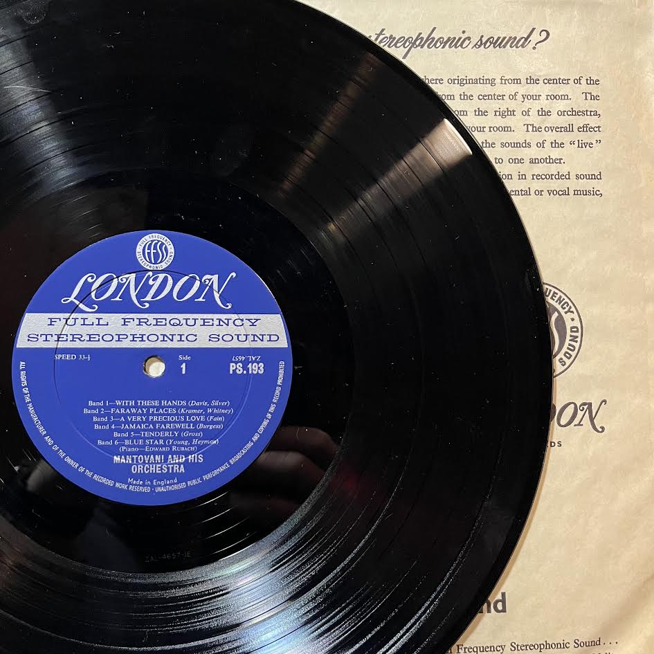 Mantovani And His Orchestra - Songs To Remember (VINYL) | Near Mint (NM) Near Mint (NM)