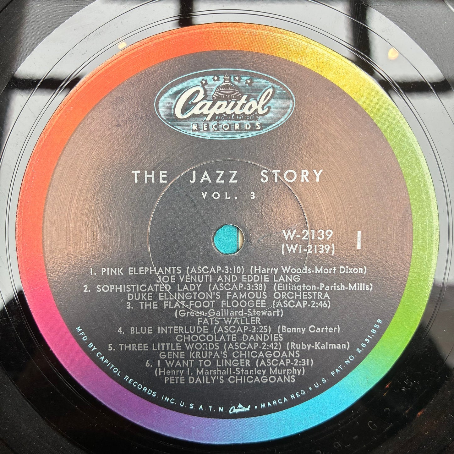 Various - The Jazz Story Volume 3 (Rare Records Of The Men And The Music: The Swinging Years) (VINYL) | Very Good Plus (VG+) Excellent (EX)