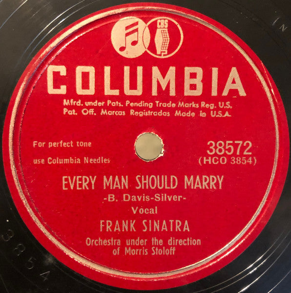 Every Man Should Marry / If I Ever Love Again (10" 78RPM RECORD) | Very Good (VG)