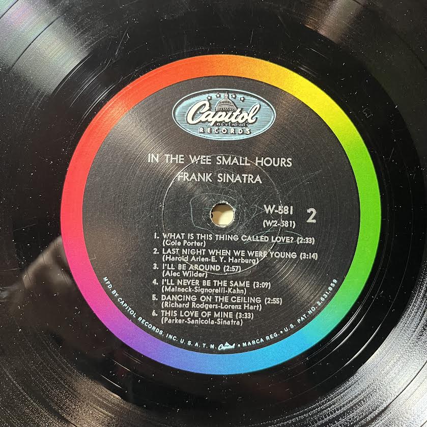 Frank Sinatra - In The Wee Small Hours (VINYL) | Very Good (VG) Excellent (EX)